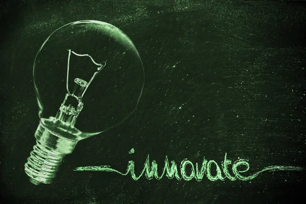 Ideas brillantes para la innovación — Foto de Stock