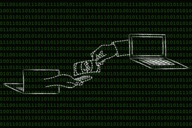 concept of selling and buying online