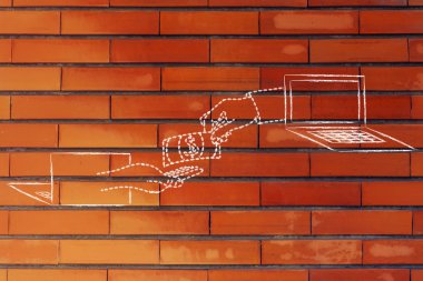 concept of selling and buying online