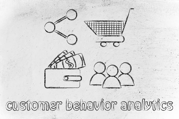 Behavioral analytics for marketing — Φωτογραφία Αρχείου