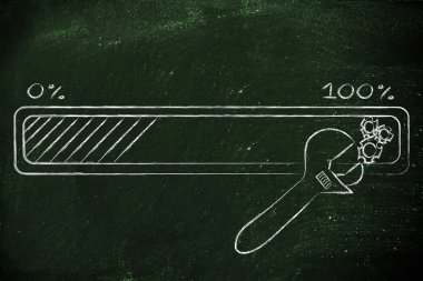 concept of troubleshooting internet connection