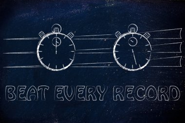 concept of beating every record