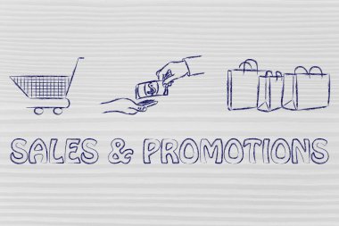 Sales & promotions illustration