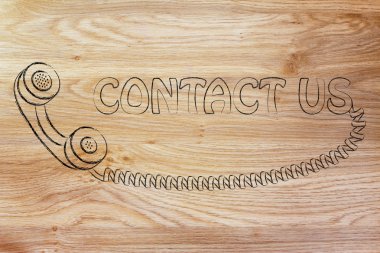 minimal telefonu illüstrasyon