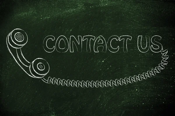 minimal telefonu illüstrasyon