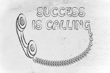 eski okul telefon ile motivasyon metin