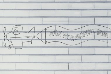 projelerinizi kavramı uçmak yapmak