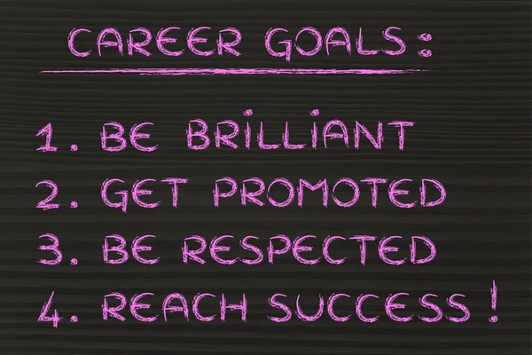 sucessful career goals