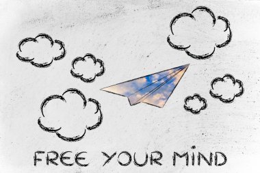 Senin yaratıcılık illüstrasyon ücretsiz