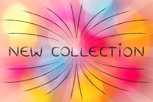 Nouvelle illustration shopping collection — Photo