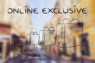 Sadece online illüstrasyon ürünleri satılan