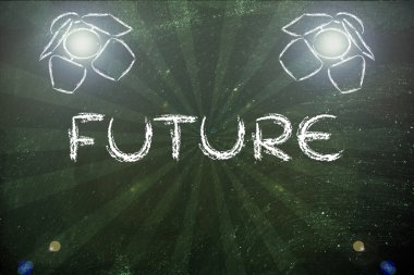 gelecekteki Word'de projektör