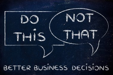 daha iyi iş kararları hakkında ipuçları