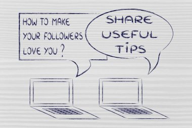 bilgisayarı konuşma blogging tavsiye hakkında