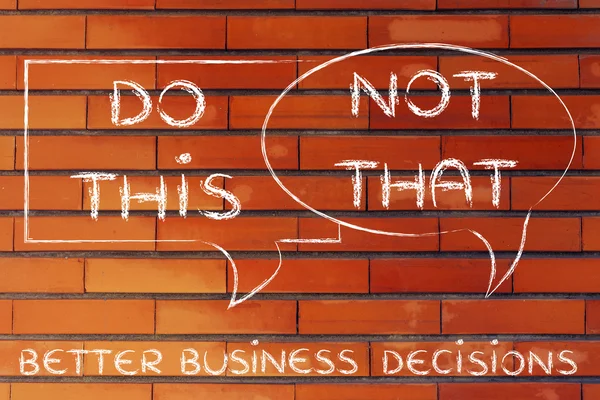 tips about better business decisions