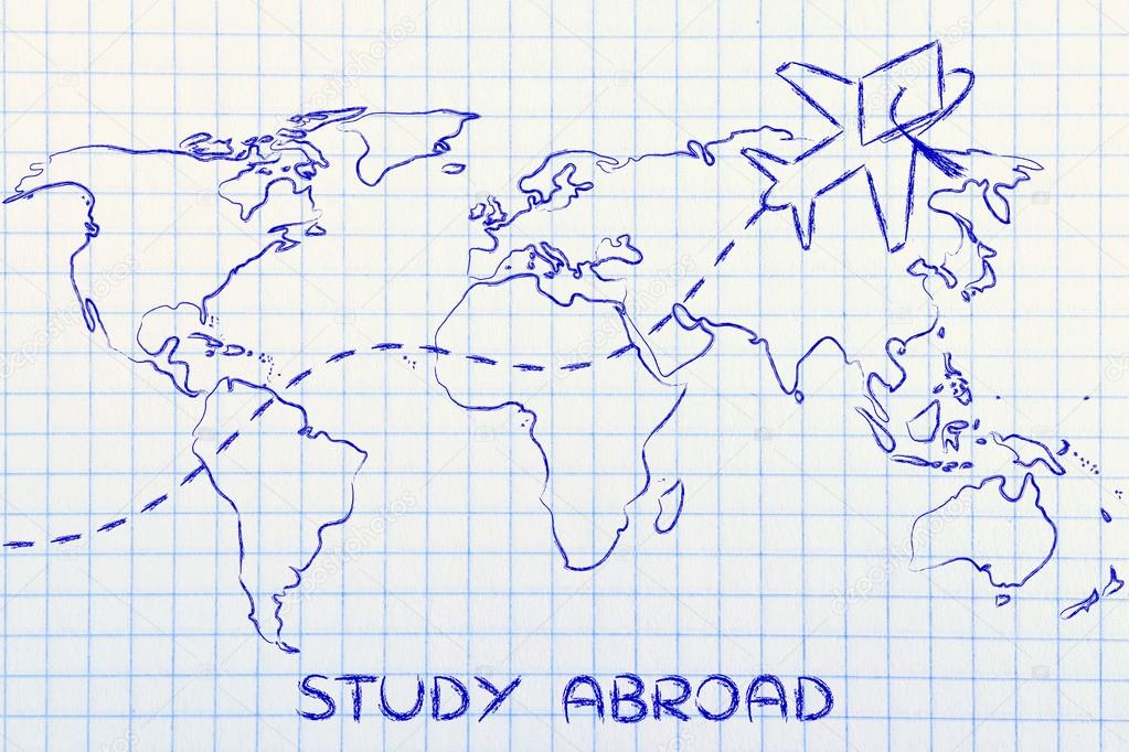 concept of study abroad