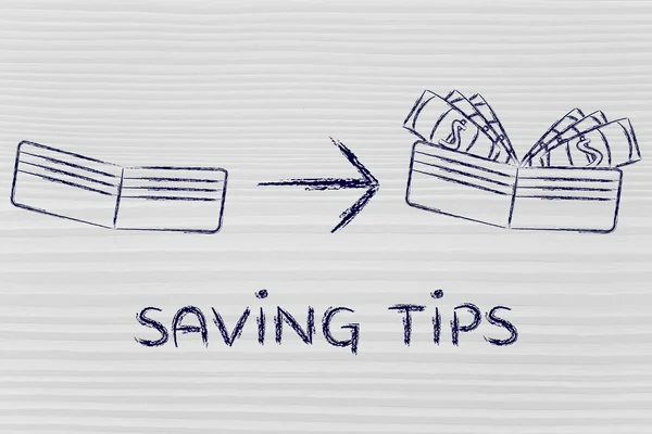 Consejos para ahorrar dinero —  Fotos de Stock
