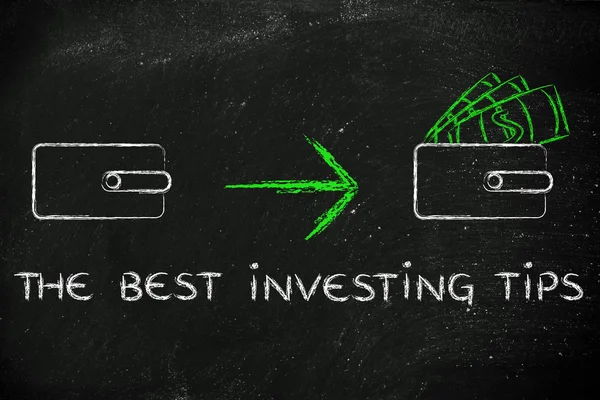 Melhores dicas de investimento — Fotografia de Stock