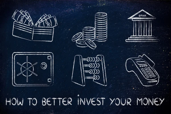 How to make better investments concept — Stock Photo, Image