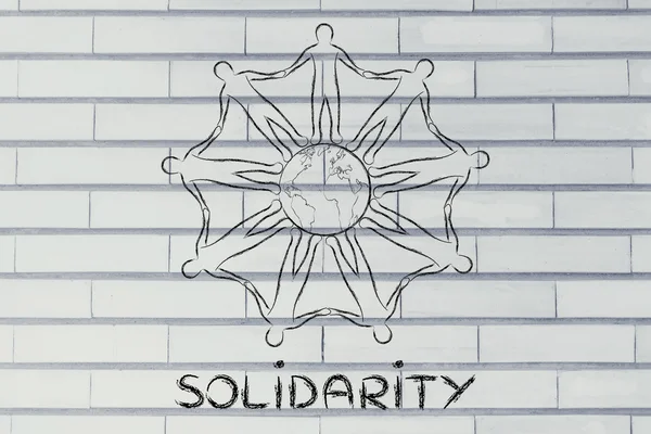 Concepto de solidaridad — Foto de Stock