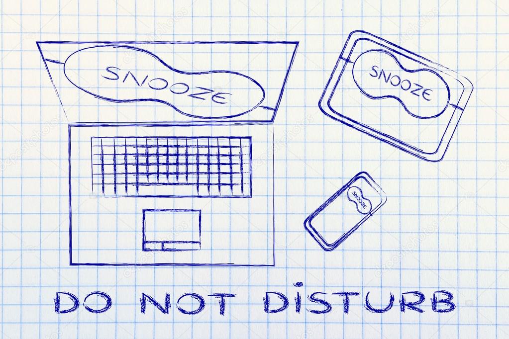 concept of do not disturb