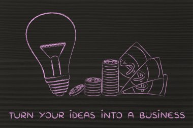 kavramı bir iş haline fikirlerinizi açın