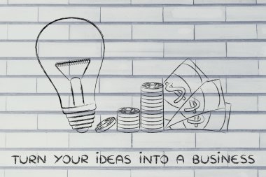 kavramı bir iş haline fikirlerinizi açın