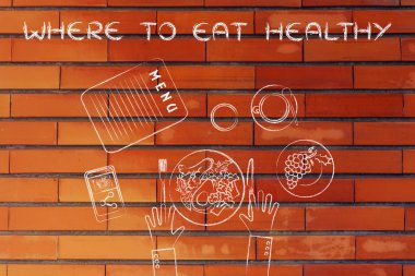 şehrin en iyi restoranları kavramı