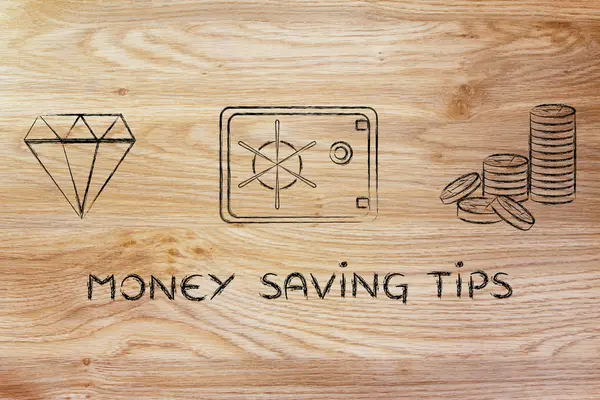 concept of Money saving tips