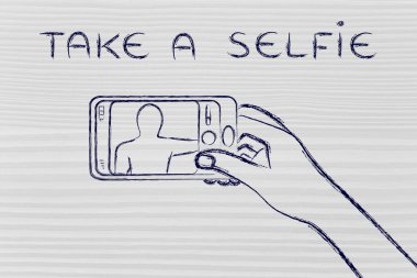 bir selfie örnek al