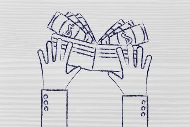 kaydetme ve para harcama kavramı