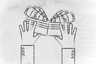 kaydetme ve para harcama kavramı