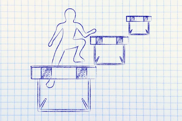 Concepto de la superación de problemas — Foto de Stock