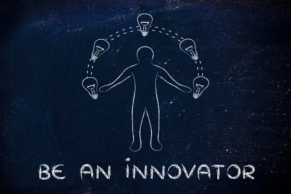 Concept d'être un innovateur — Photo