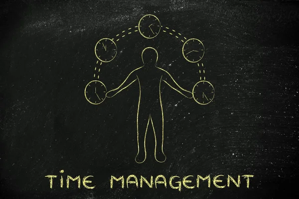 Concept of time management — Stock Photo, Image