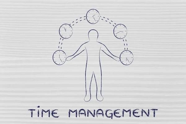 Concept of time management — Stock Photo, Image