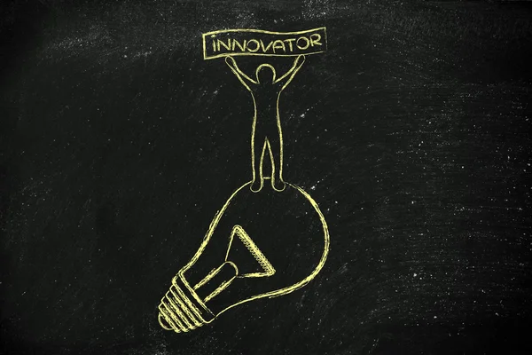 Έννοια καινοτόμες ιδέες — Φωτογραφία Αρχείου