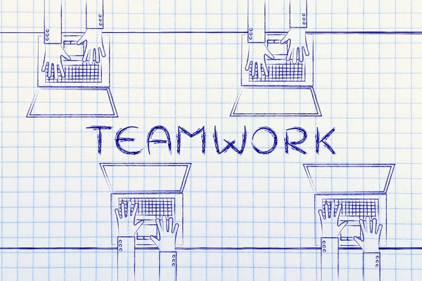 teamwork concept illustration