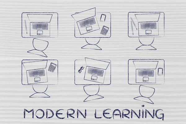 Koncepcja kształcenia nowoczesne — Zdjęcie stockowe