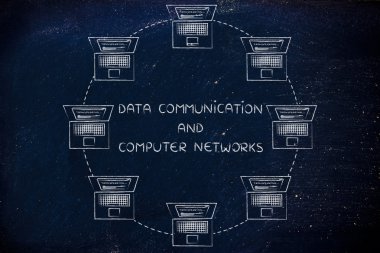 veri iletişimi ve bilgisayar ağları kavramı