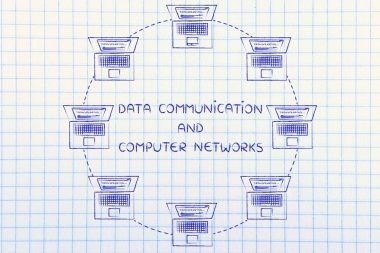 veri iletişimi ve bilgisayar ağları kavramı