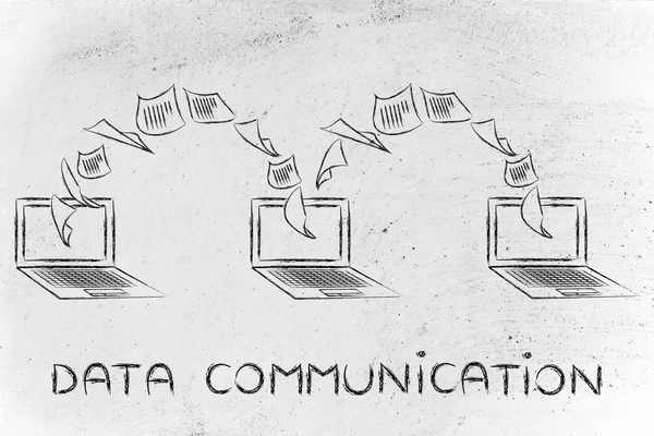 Concept de communication de données — Photo