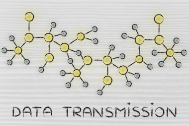 veri iletimi çizimi
