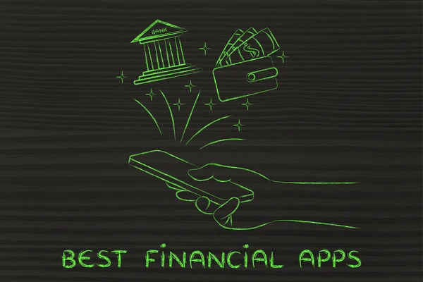 concept of best financial apps