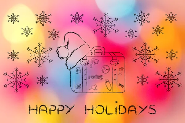Happy Holidays illusztráció — Stock Fotó