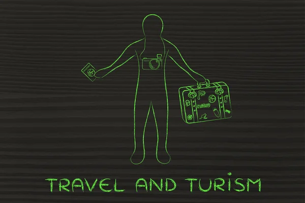 Koncepcja podróży i turystyki — Zdjęcie stockowe