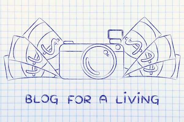 Blog para una ilustración viva —  Fotos de Stock