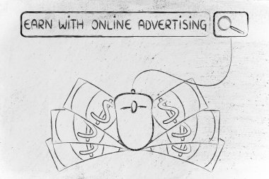 kavramı kazanmak ile online reklam