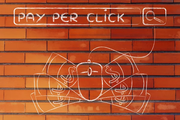 Concept of Pay per click — Stock Photo, Image