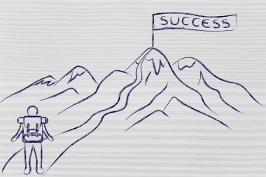 başarı için çalışma kavramı